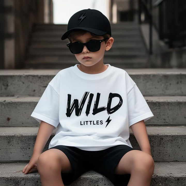 Look 03 — White Monogram Tee