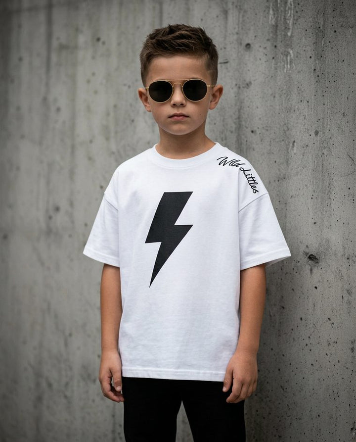 Look 06 — Black Bolt Tee